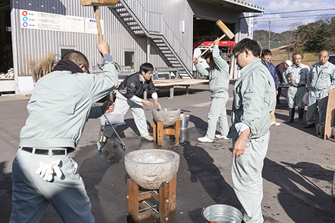 餅つき～12月最終日～